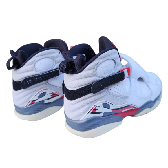 Air Jordan 8 Retro Bugs Bunny 305381-103 Sneakers Shoes White Red Grey 9.5 - Picture 5 of 11